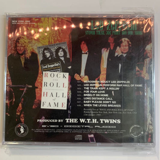 LED ZEPPELIN, STEVEN TYLER, JOE PERRY & NEIL YOUNG / PURE CHEMISTRY Hall Of Fame Special 1995 1CD Soundboard