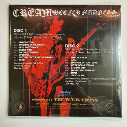 CREAM / REFFER MADNESS (2CD) Empress Valley