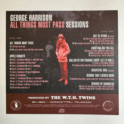 GEORGE HARRISON / ALL THINGS MUST PASS SESSIONS capitán ácido remasterizado (5 CD)