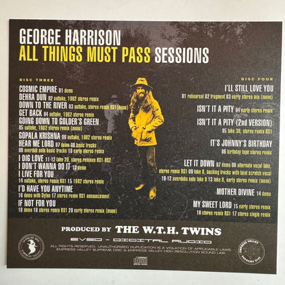 GEORGE HARRISON / ALL THINGS MUST PASS SESSIONS capitán ácido remasterizado (5 CD)