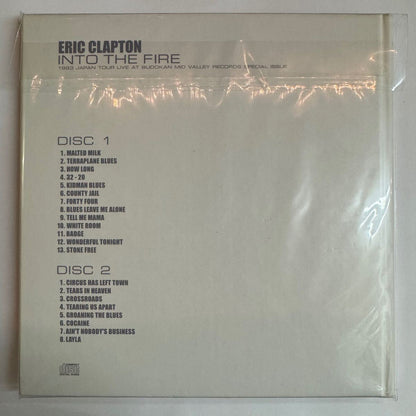 ERIC CLAPTON / INTO THE FIRE DEFINITIVE EDITION Booklet Type Hard Cover (2CD)