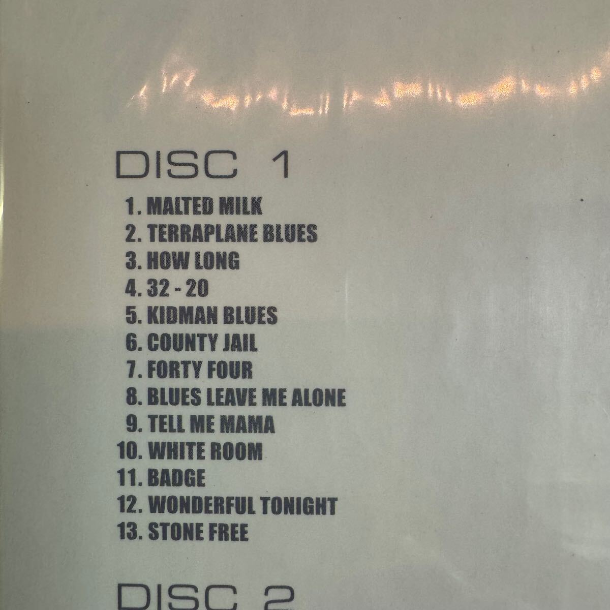 ERIC CLAPTON / INTO THE FIRE DEFINITIVE EDITION Booklet Type Hard Cover (2CD)