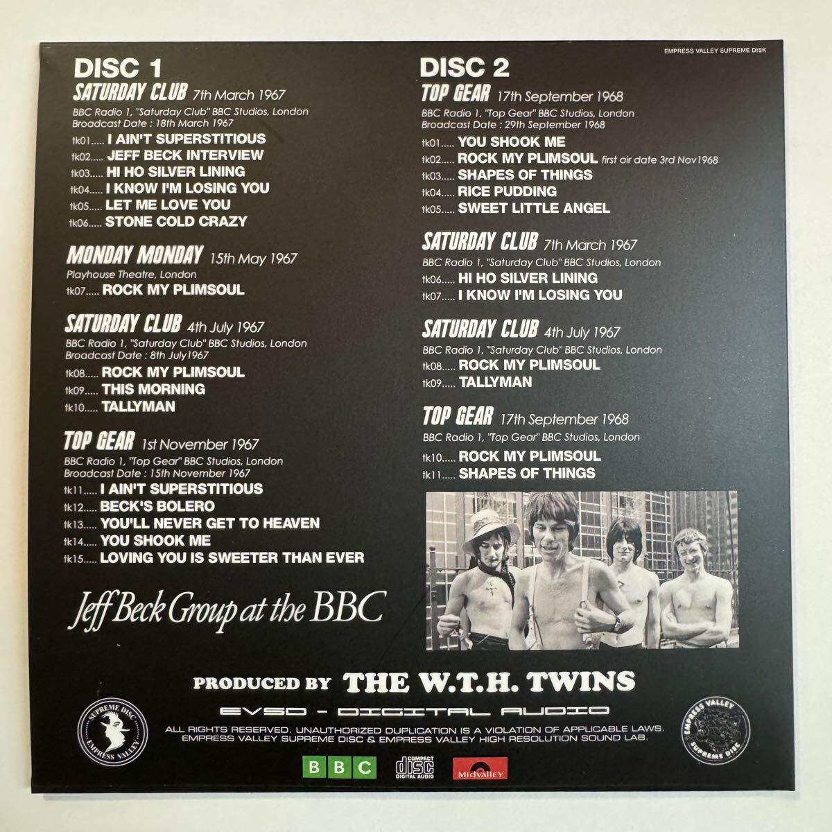 JEFF BECK GROUP #1 / AT THE BBC SESSIONS (2CD)