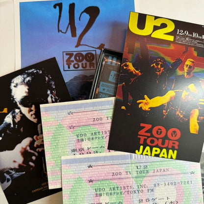 U2 / BLUE TAHITI BOX Ame No Shinjuku Kabukicyo Empress Valley 4CD Cyber ​​City Tokio