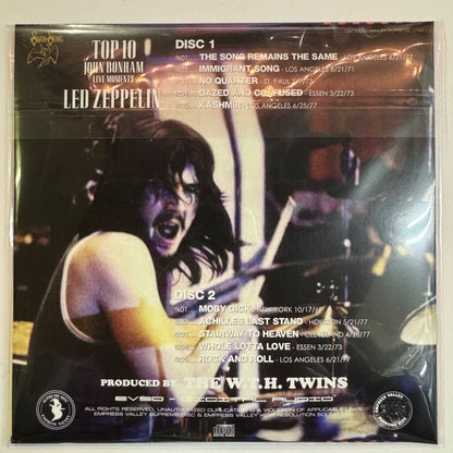 LED ZEPPELIN / TOP 10 JOHN BONHAM LIVE MOMENTS (2CD)