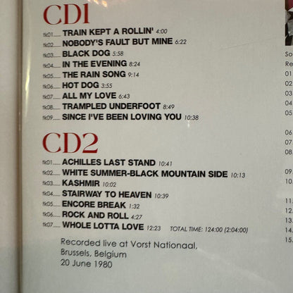 LED ZEPPELIN / BLITZKRIEG OVER BRUSSELS (2CD)