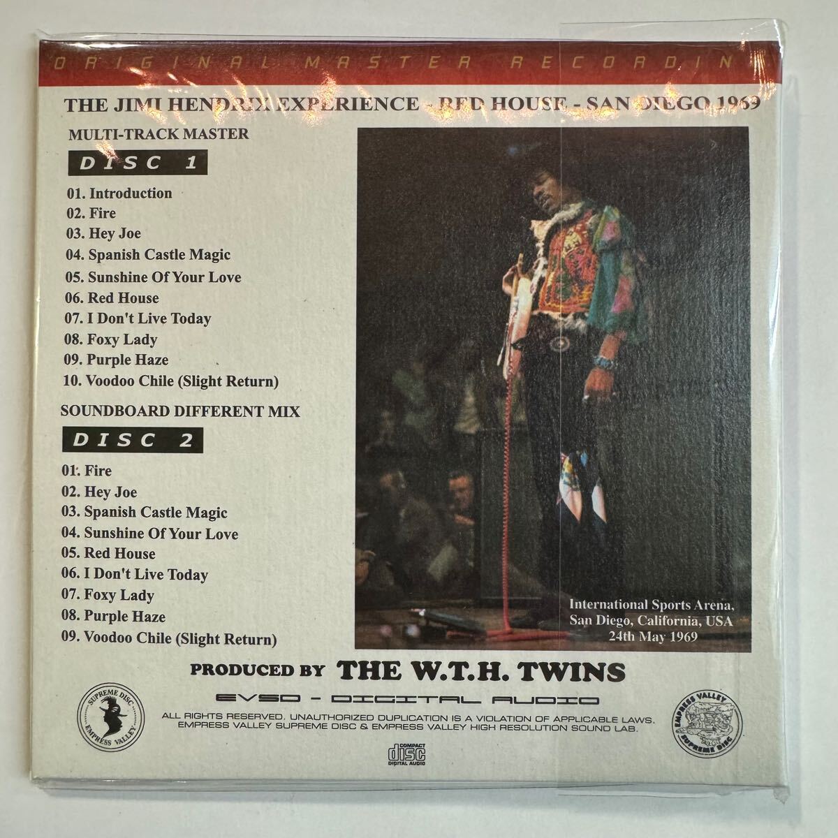 JIMI HENDRIX / RED HOUSE (2 CD) Empress Valley