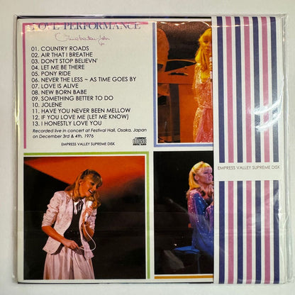 OLIVIA NEWTON-JOHN / LOVE PERFORMANCE (1CD)