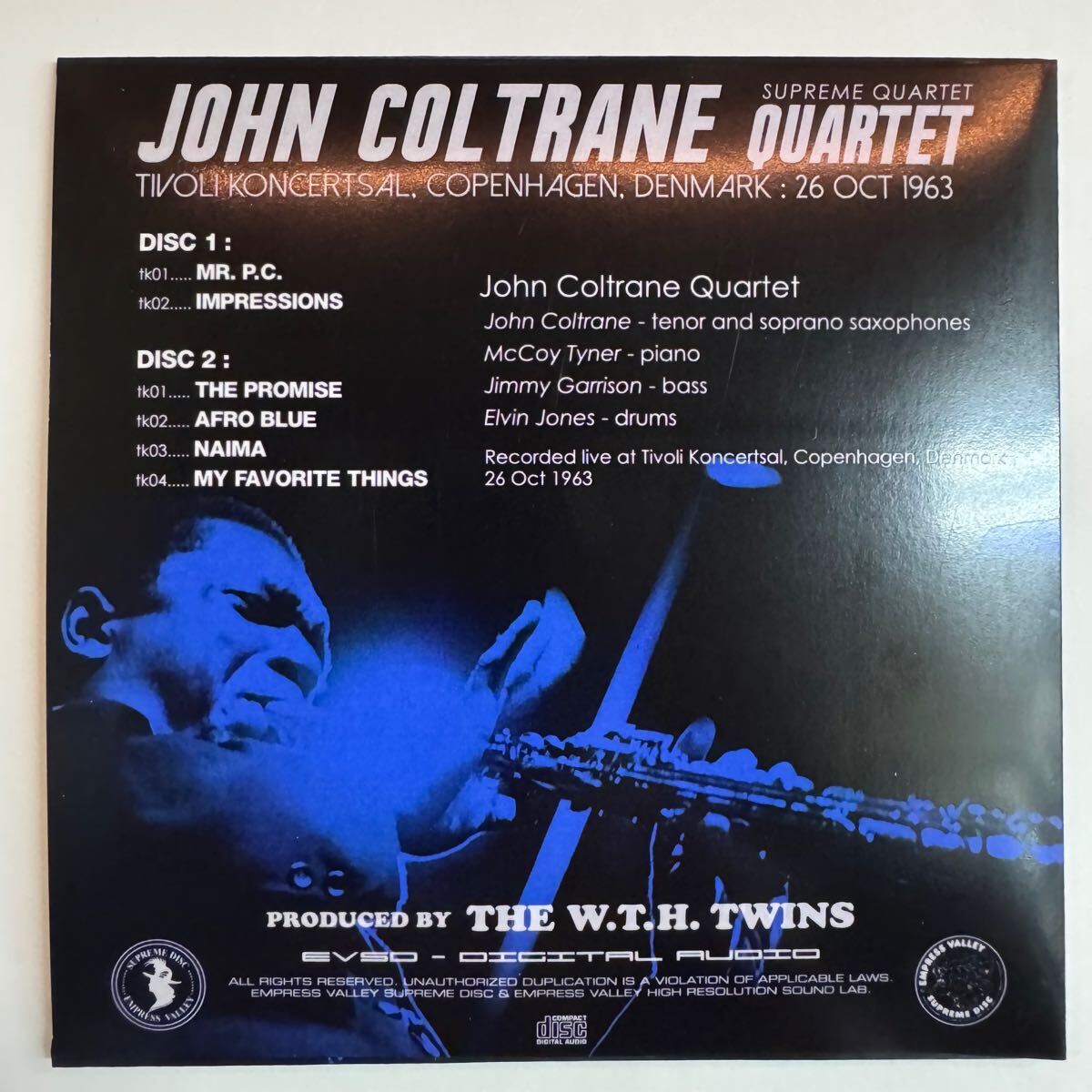 JOHN COLTRANE / SUPREME QUARTET (2CD)