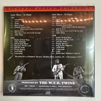 ERIC CLAPTON ＆ THE PALPITATIONS / RAINBOW CONCERT (4CD)