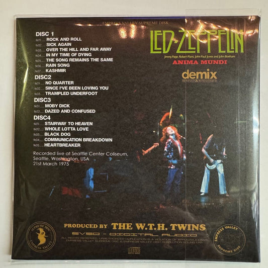 LED ZEPPELIN / ANIMA MUNDI Seattle Demix (4CD)