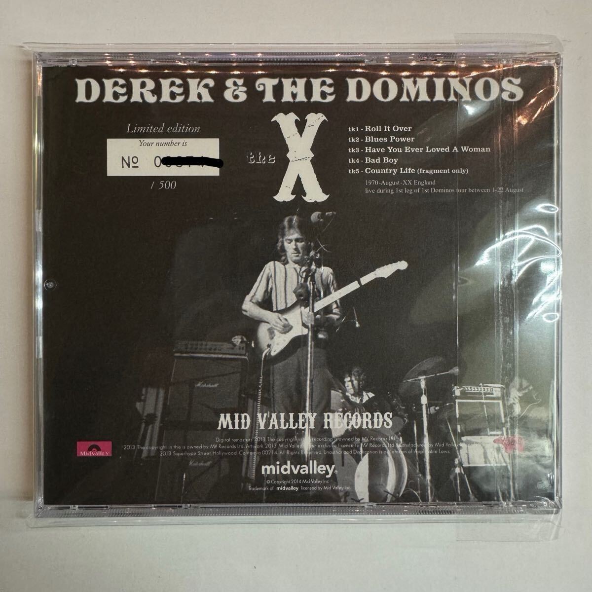 DEREK & THE DOMINOS / THE X 1970 August XX (1CD)