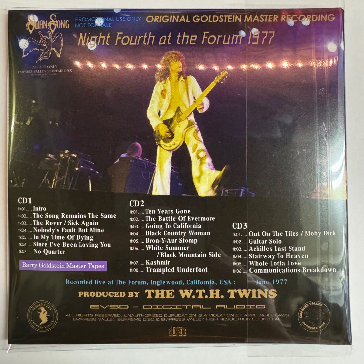 LED ZEPPELIN / MYSTIC FLIGHT (3CD) Empress Valley Supreme Disk