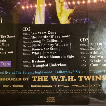 LED ZEPPELIN / MYSTIC FLIGHT (3CD) Empress Valley Supreme Disk