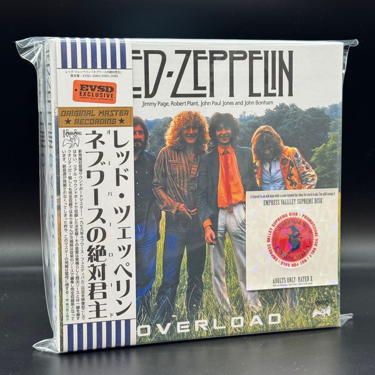 LED ZEPPELIN / OVERLOAD Knebworth 1979 (3CD BOX) Empress Valley