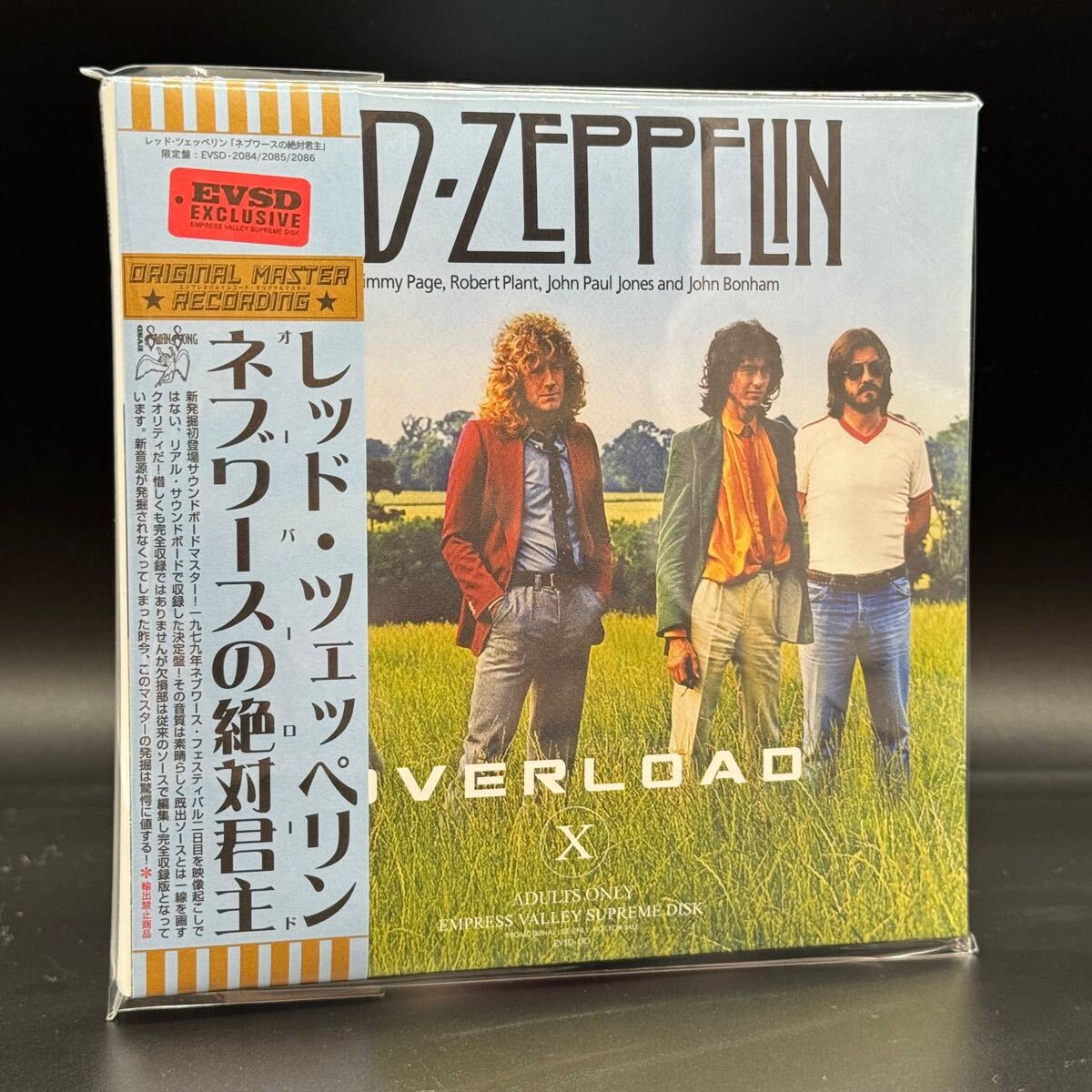 LED ZEPPELIN / OVERLOAD Knebworth 1979 (3CD BOX) Empress Valley