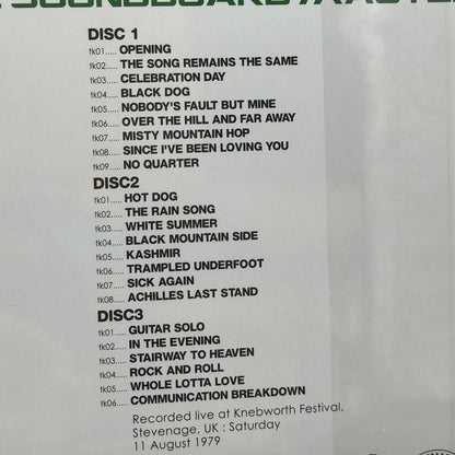 LED ZEPPELIN / OVERLOAD Knebworth 1979 (3CD BOX) Empress Valley