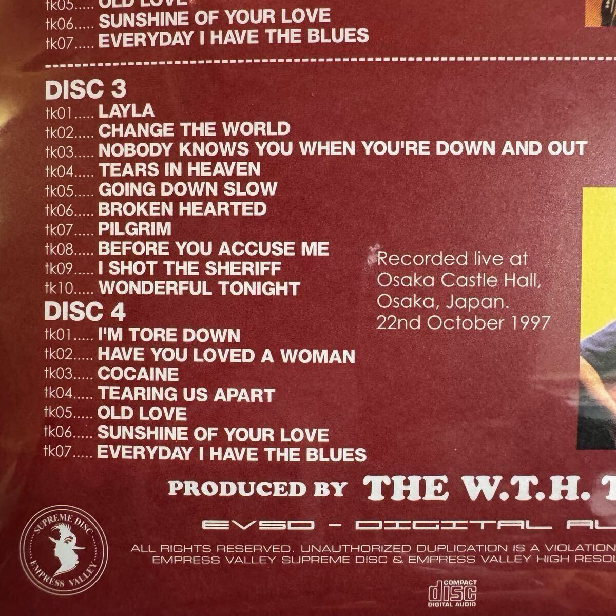 ERIC CLAPTON / TWO NIGHTS IN OSAKA CASTLE HALL (4CD)