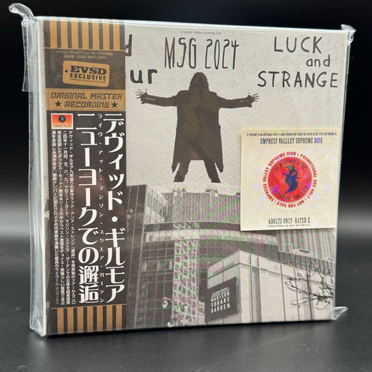 DAVID GILMOUR / MSG 2024 SUERTE Y EXTRAÑO (CAJA DE 10 CD)