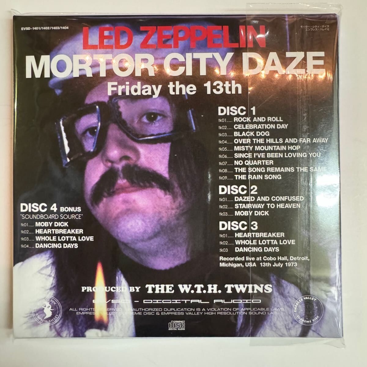 LED ZEPPELIN / MORTOR CITY DAZE (4CD)