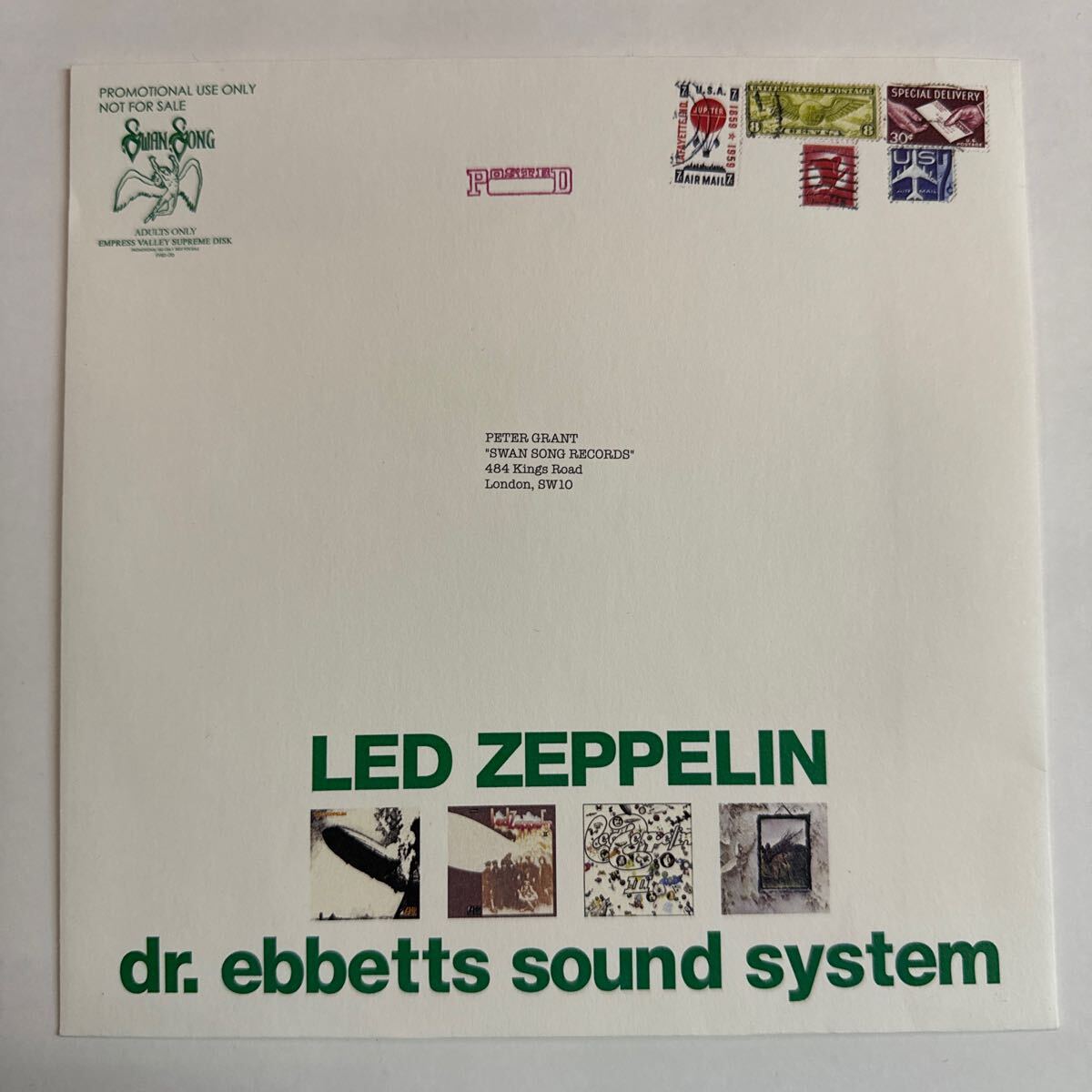 LED ZEPPELIN / OUR FIRST FOUR Dr. Ebbetts Sound System (2CD)