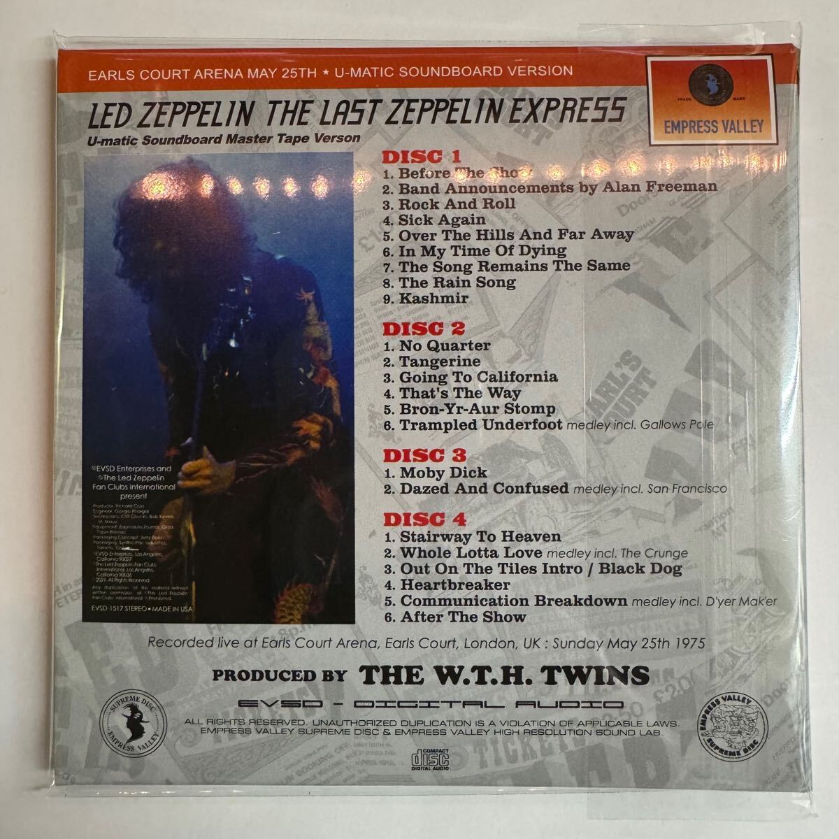 Led Zeppelin / THE LAST ZEPPELIN EXPRESS (4CD) Empress Valley