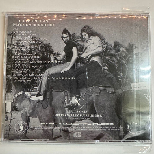 LED ZEPPELIN / FLORIDA SUNSHINE SOUNDBOARD (2CD)
