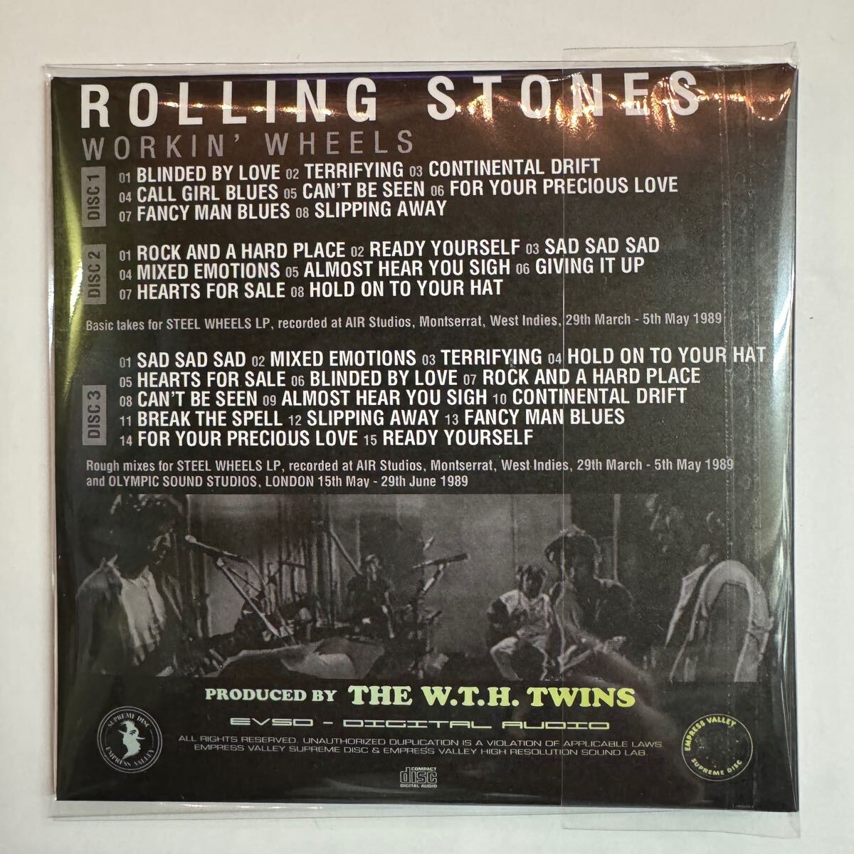 THE ROLLING STONES / WORKIN' WHEELS captain acid remaster (3CD)