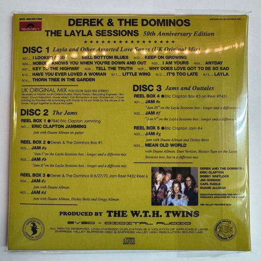 DEREK AND THE DOMINOS / THE LAYLA SESSIONS-50th Anniversary Edition (3CD)