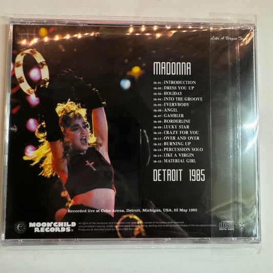 MADONNA / DETROIT 1985 (1CD) Moonchild NEW!