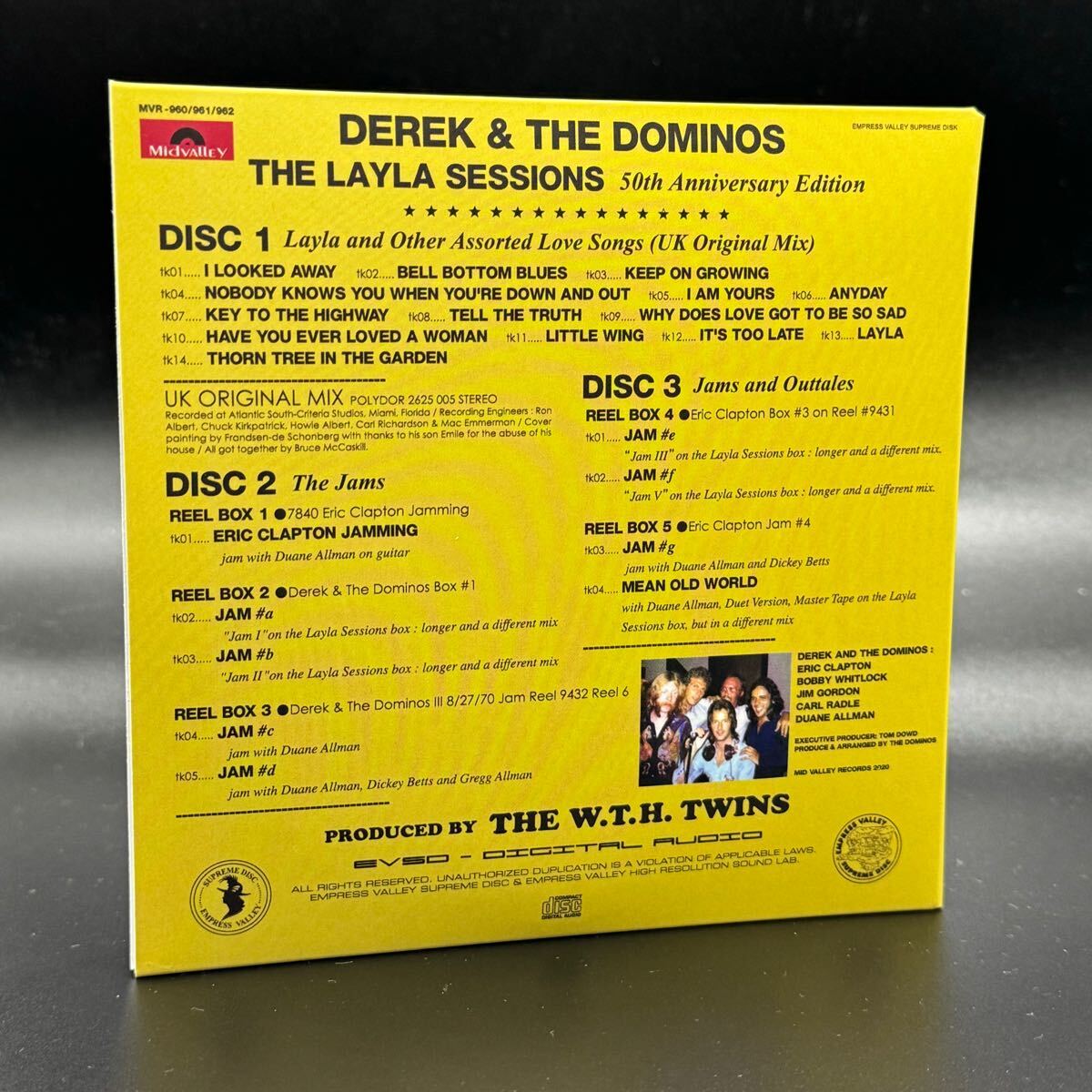 DEREK AND THE DOMINOS / MY HEART IS NO LONGER WITH YOU (10CD BOX COMPLETE SET)