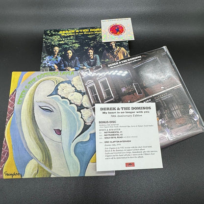 DEREK AND THE DOMINOS / MY HEART IS NO LONGER WITH YOU (10CD BOX COMPLETE SET)