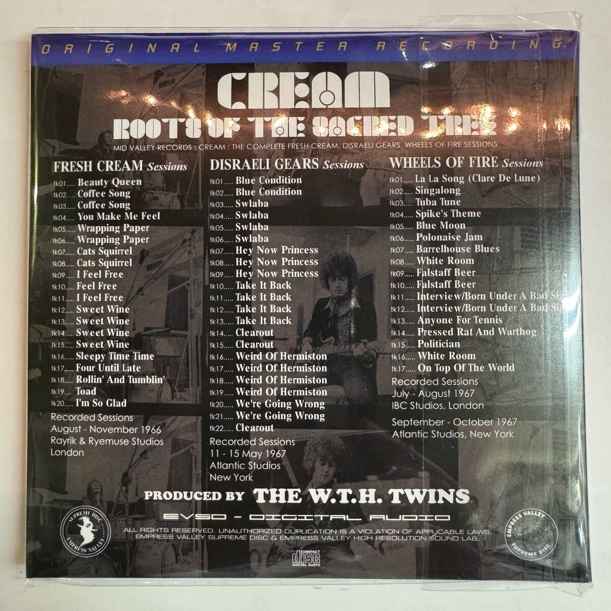 CREMA / RAÍCES DEL ÁRBOL SAGRADO (CAJA DE 3 CD)