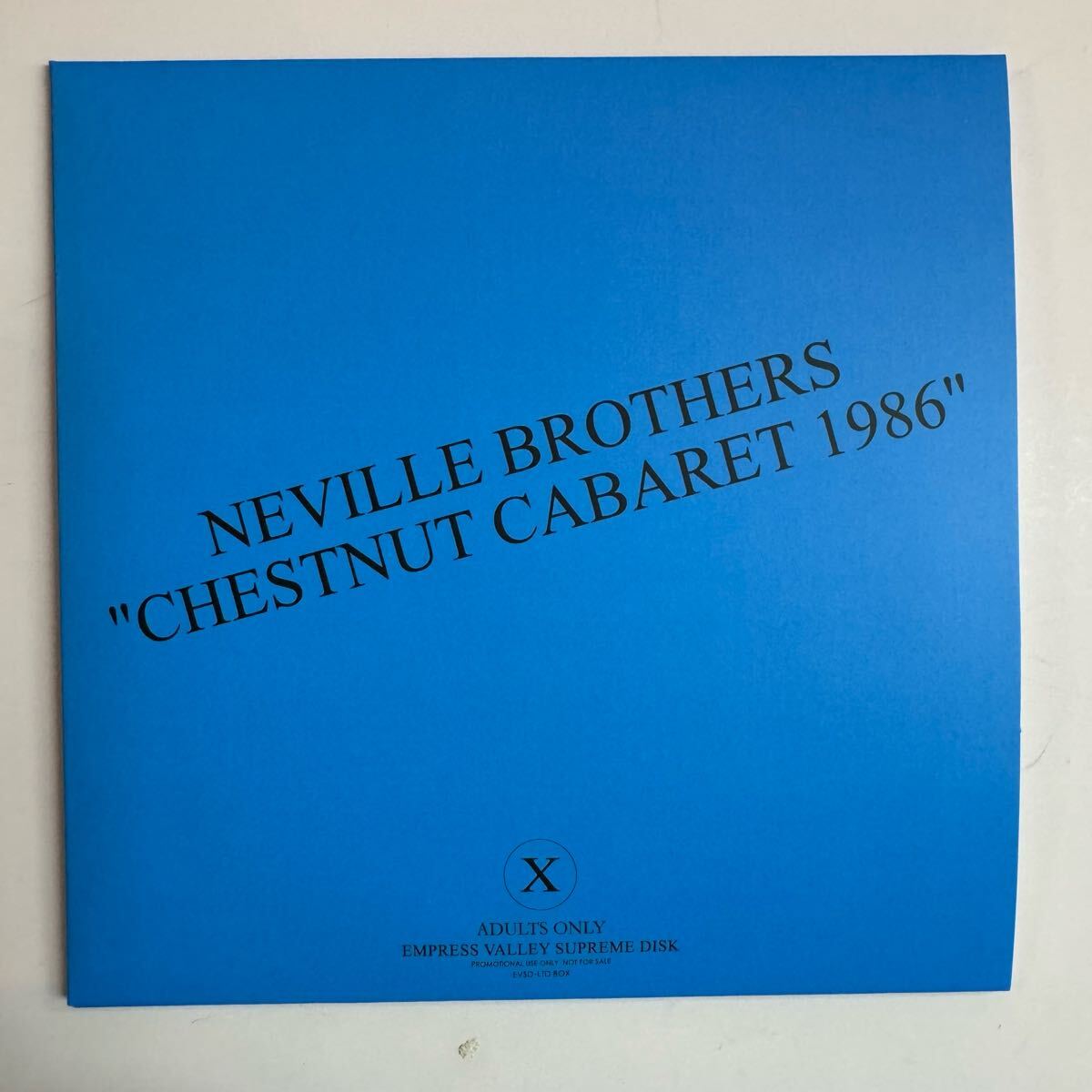 NEVILLE BROTHERS / CHESTNUT CABARET 1986 (2CD)