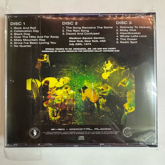Led Zeppelin The Effect Is Shattering 3CD 17 Tracks Empress Valley