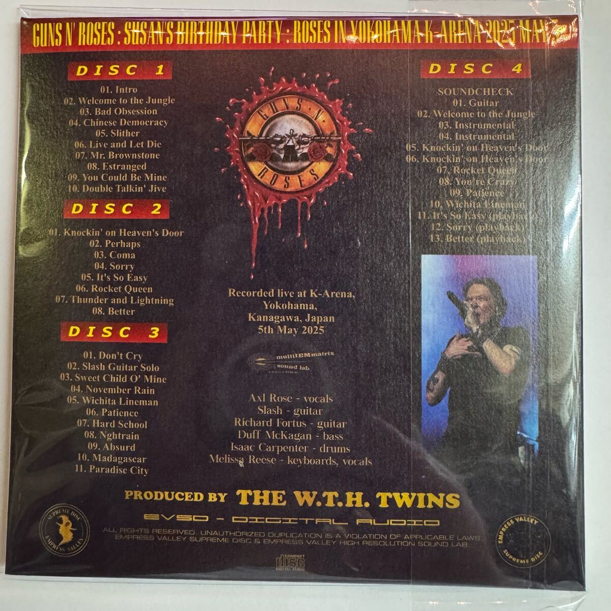 GUNS N’ ROSES / THE LAST JUDGEMENT OF R&R (4CD+BONUS DISC)