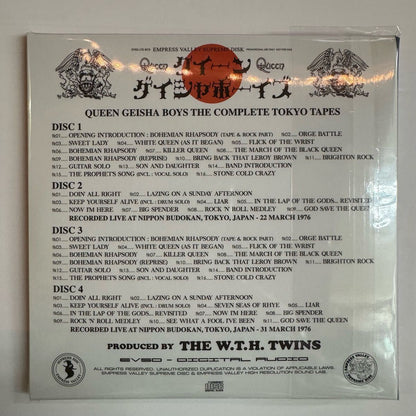 QUEEN / GEISHA BOYS (8CD+BONUS CD)