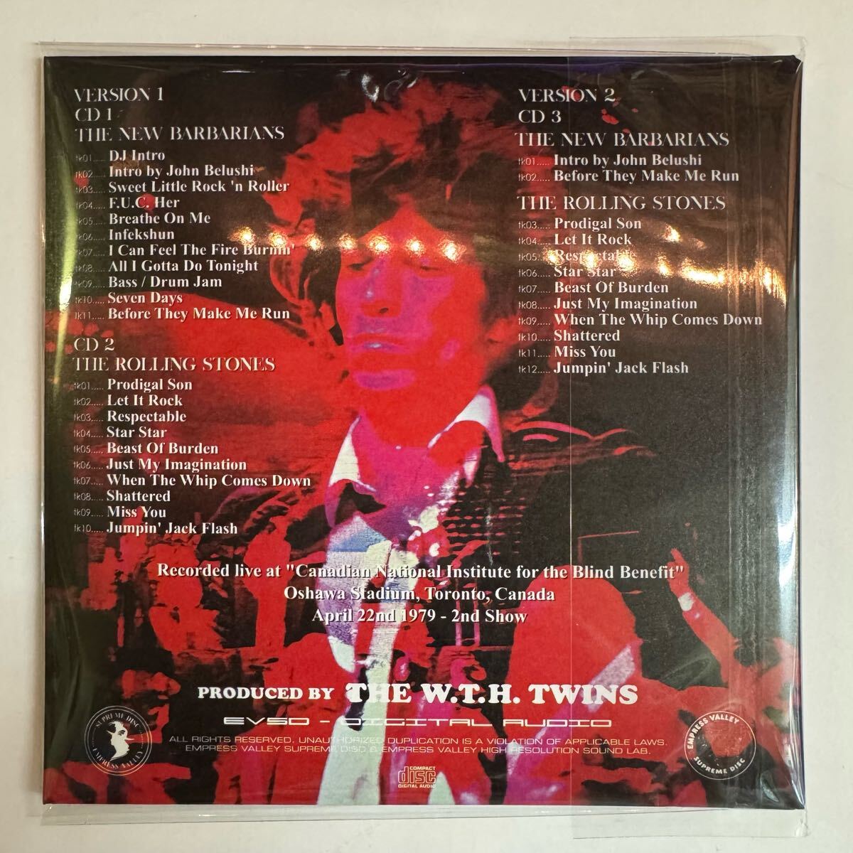 THE NEW BARBARIANS & THE ROLLING STONES / BLIND DATE (3CD)