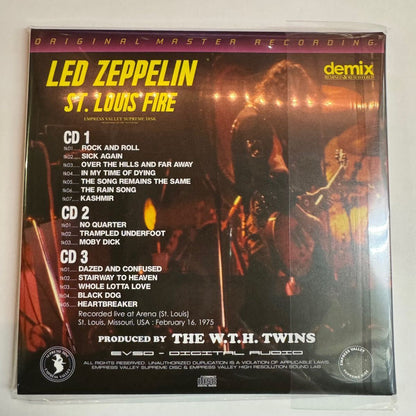 LED ZEPPELIN / ST. LOUIS FIRE (3CD) demix Empress Valley
