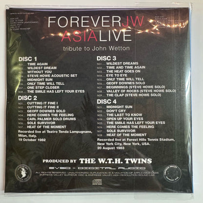 ASIA / FOREVER JW Asia Live (4CD)