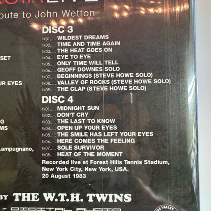 ASIA / FOREVER JW Asia Live (4CD)