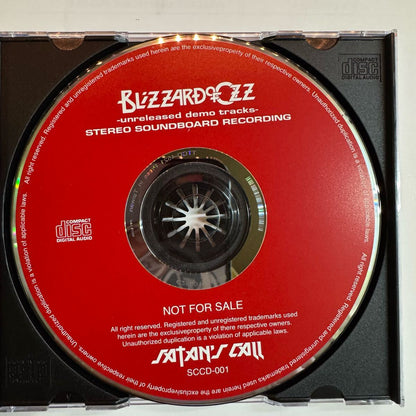 OZZY OSBOURNE / BLIZZARD OF OZZ unreleased demo tracks (1CD)