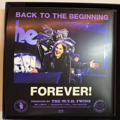 BLACK SABBATH / LA ÚLTIMA CENA Back To The Beginning Last Show Stereo Soundboard 6 CD Insignias de botón Caja limitada