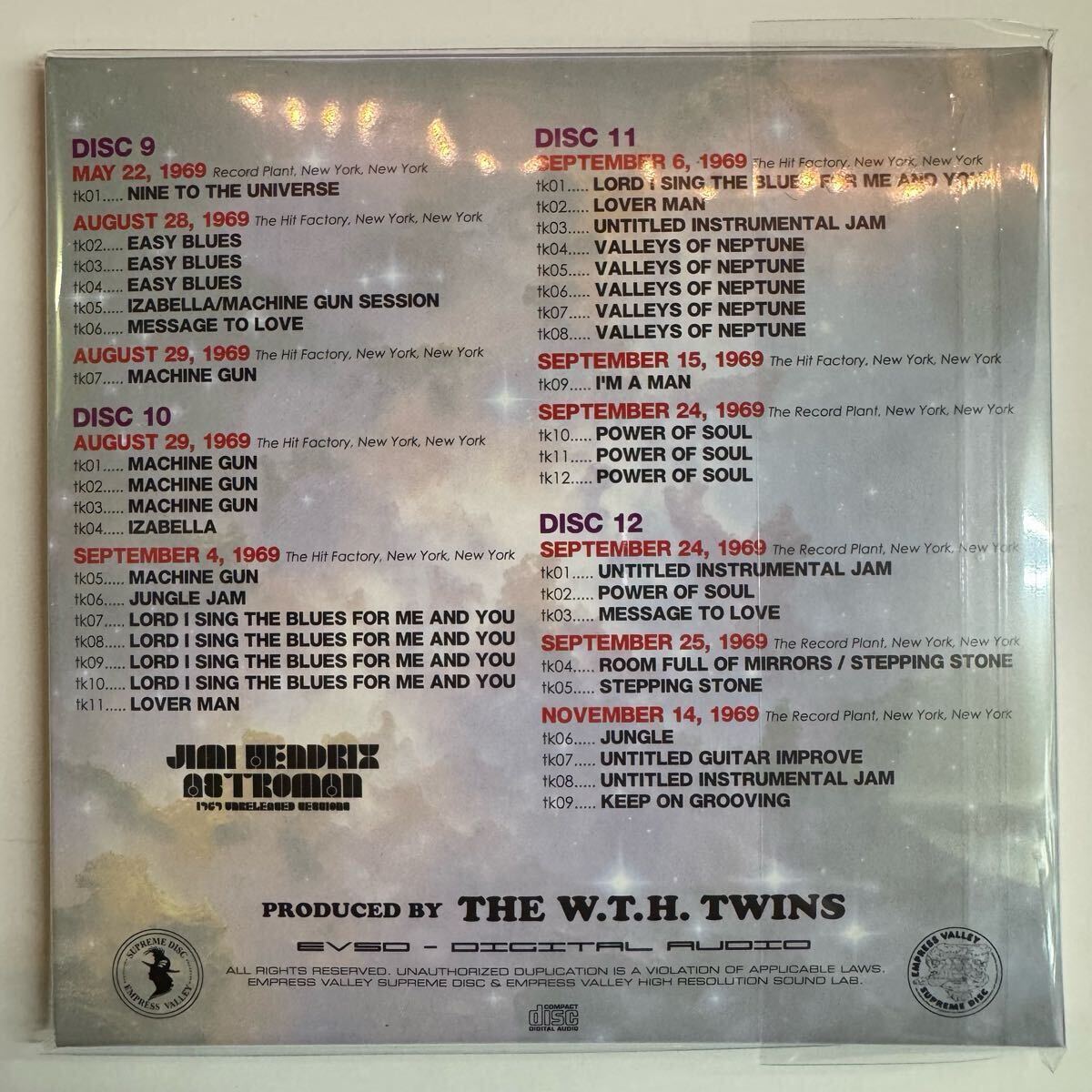 JIMI HENDRIX / ASTROMAN (18 CD + CAJA ADICIONAL) Empress Valley Nuevo