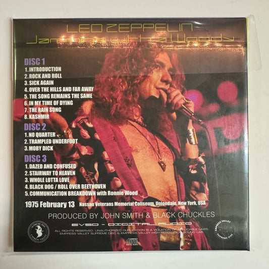 Led Zeppelin / Jamming With A Woody 1975 Soundboard 3CD 16 Tracks Empress Valley
