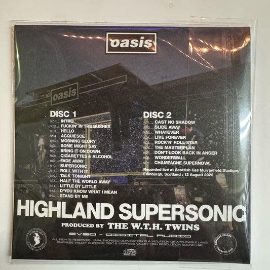 OASIS / HIGHLAND SUPERSONIC (2CD)
