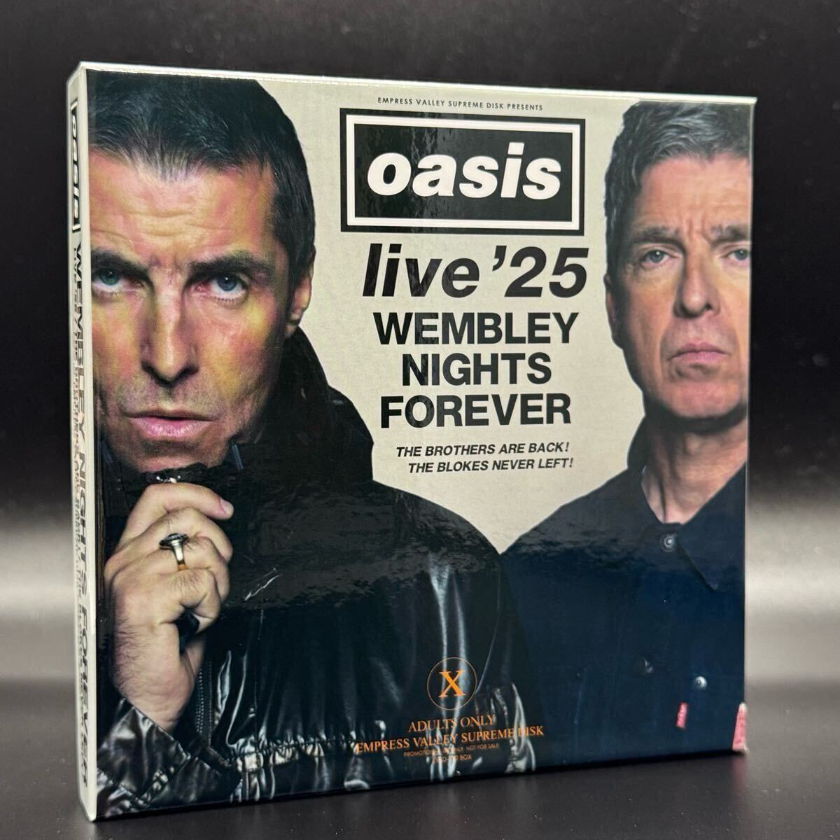 OASIS / WEMBLEY NIGHTS FOREVER (4CD) Booklet Box Empress Valley