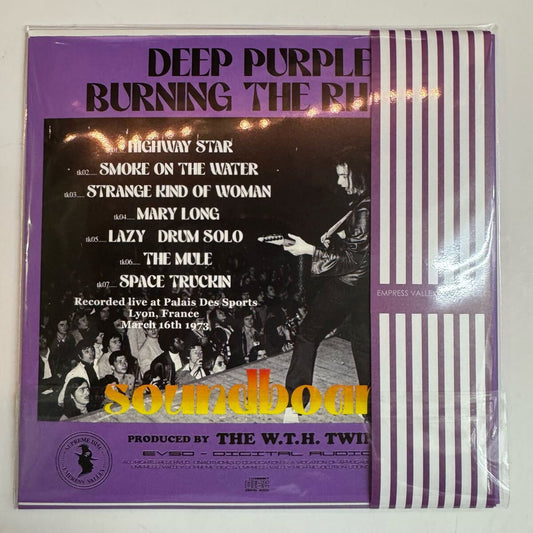 DEEP PURPLE / QUEMANDO EL RÓDANO (1 CD) 