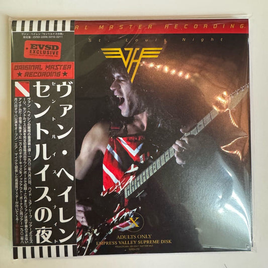 VAN HALEN / ST. LOUIS NIGHT (3CD) SOUNDBOARD Empress Valley New