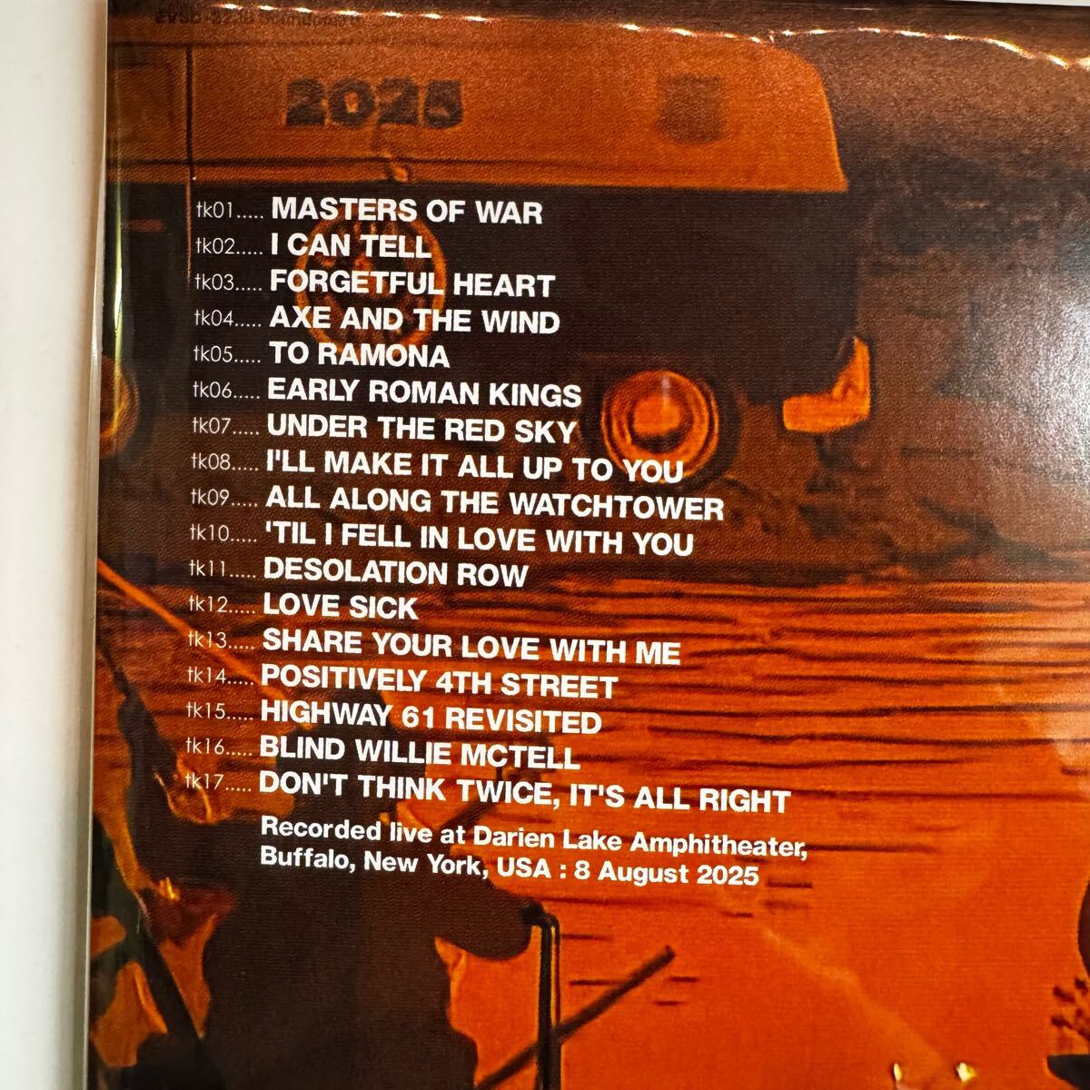 BOB DYLAN / OUTLAW MUSIC FESTIVAL SOUNDBOARD (1CD)